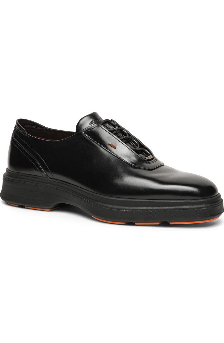 Santoni Easy Nova Derby, Main, color, Black