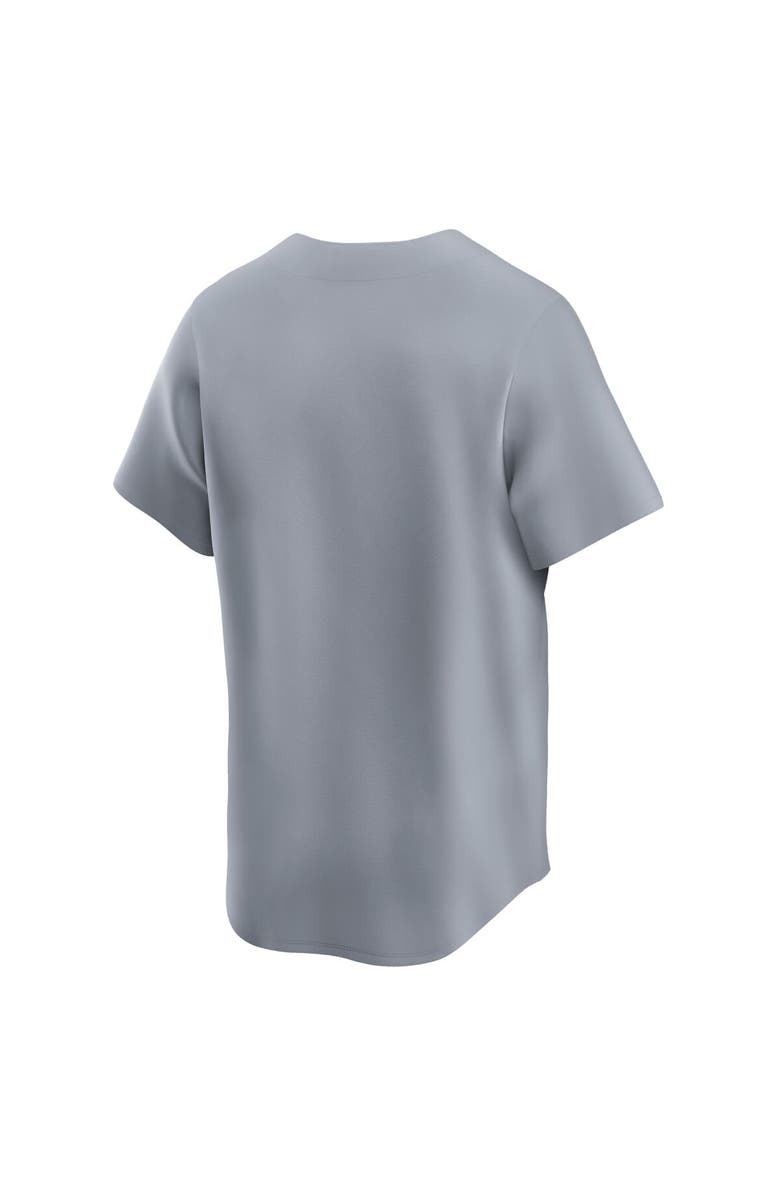 Nike Men's Nike Gray Brooklyn Dodgers Cooperstown Collection Limited Jersey, Alternate, color, Gray