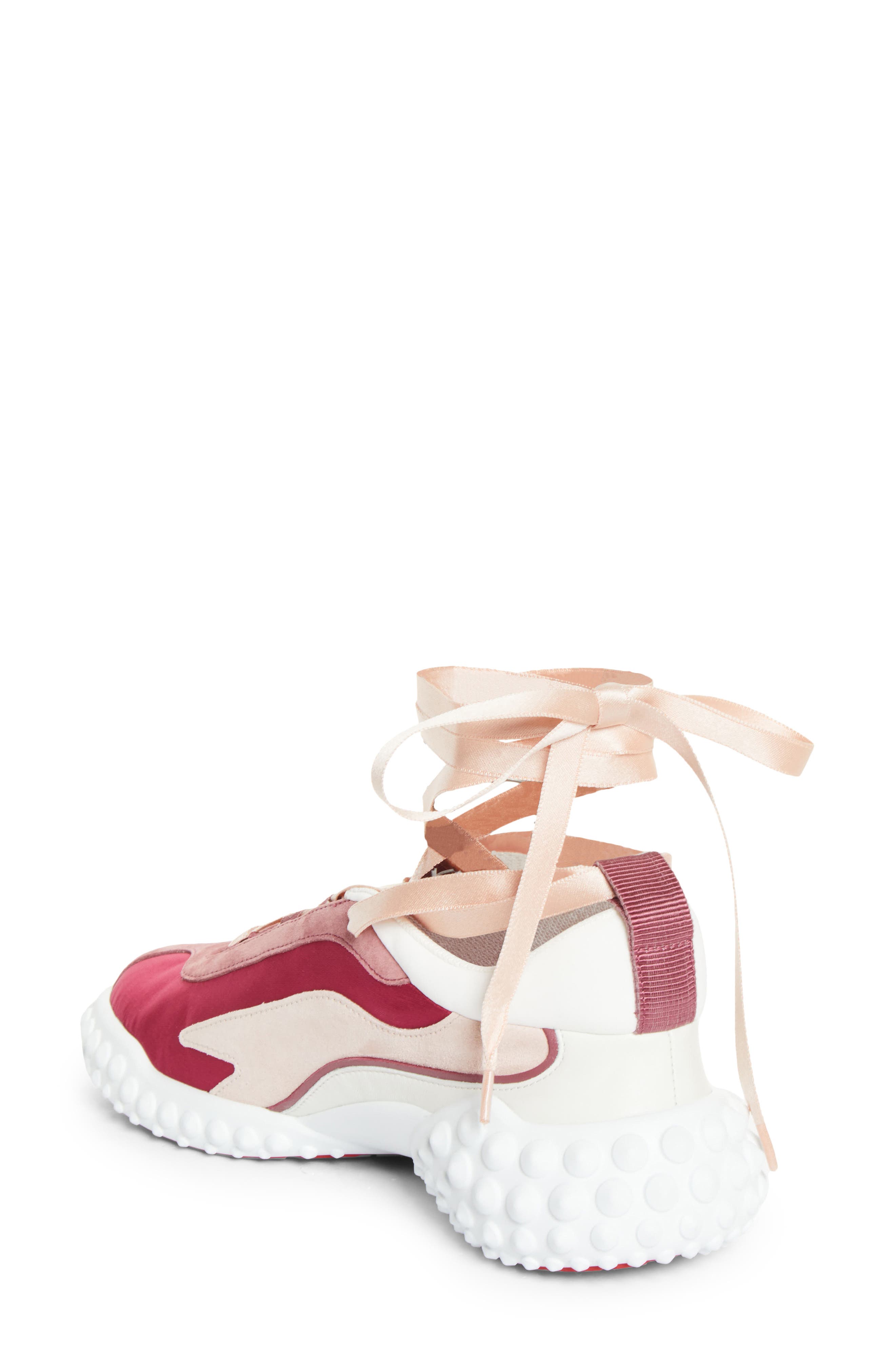 Mara Ankle Tie Sneaker, Alternate, color, VERSION PALACY