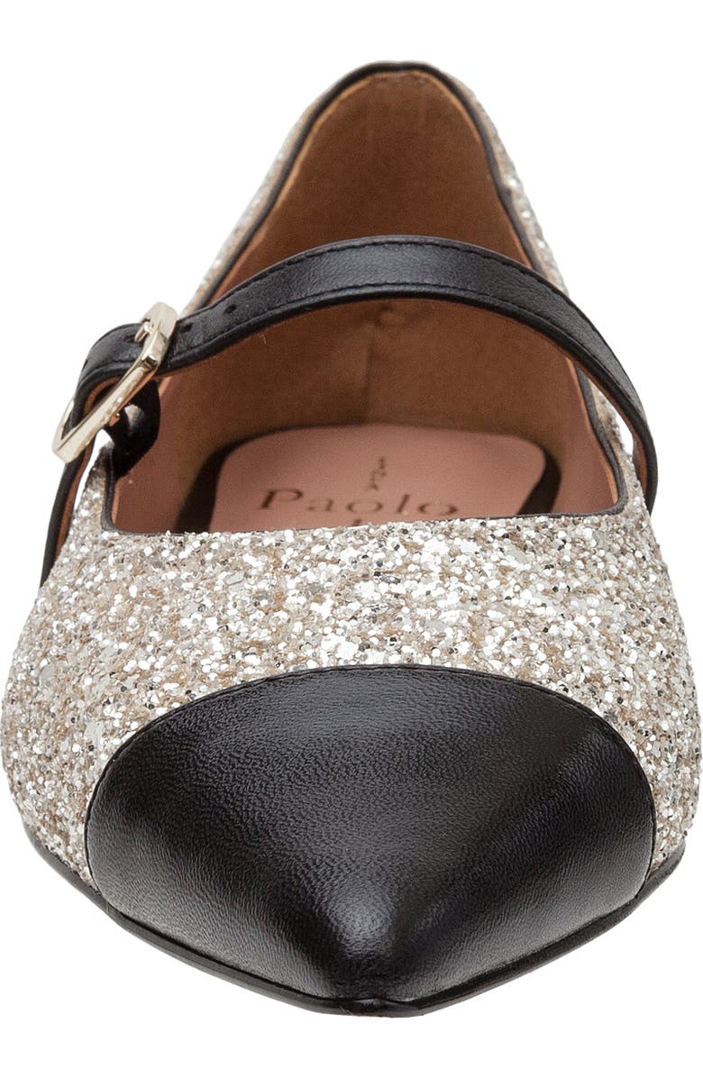 Linea Paolo Niara Flat, Alternate, color, Light Gold/ Black