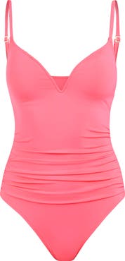 La Blanca V-Wire One-Piece Swimsuit