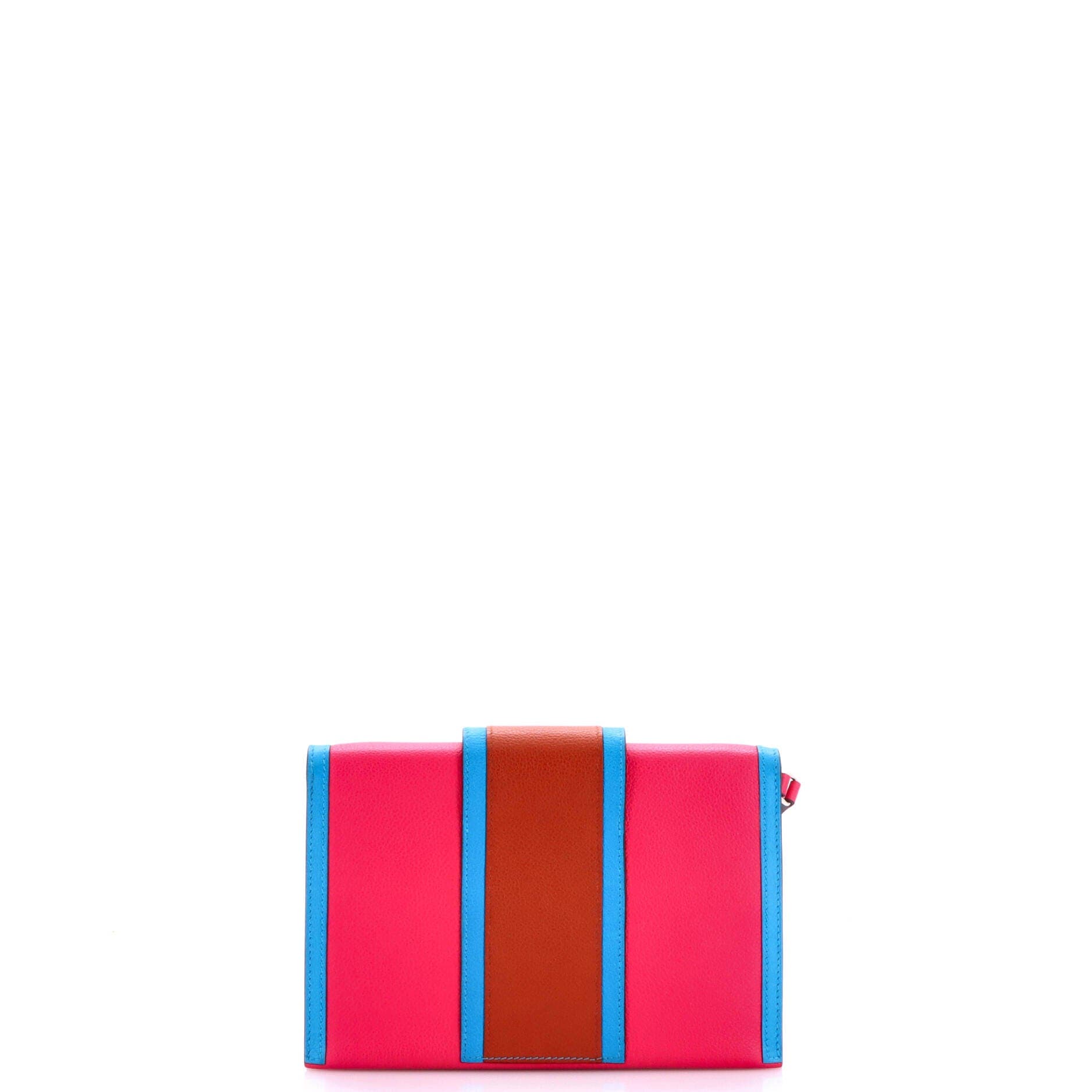 H Passant Clutch Shoulder Bag Evercolor, Alternate, color, Pink
