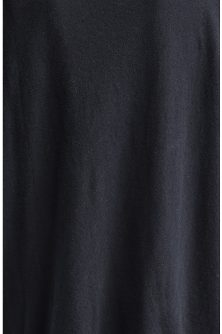 IDGAF Cotton & Cashmere Graphic T-Shirt, Alternate, color, BLACK