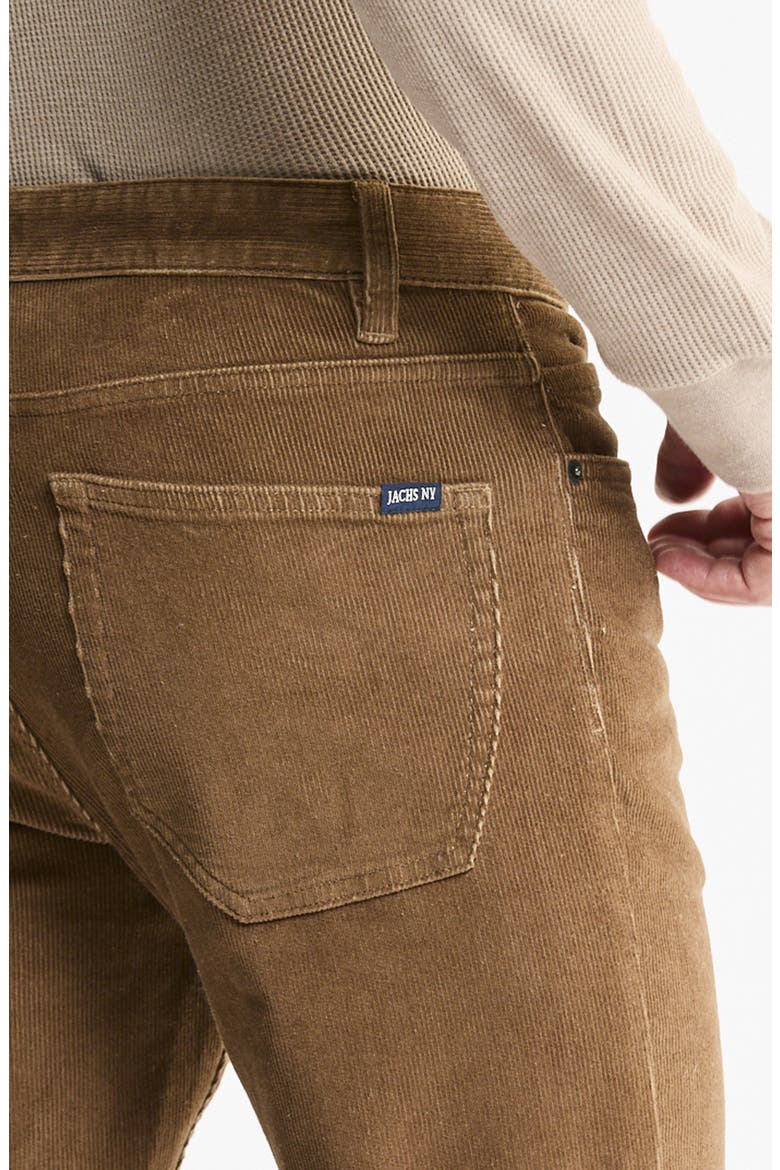Stretch Corduroy 5-Pocket Pants, Alternate, color, HAZELNUT