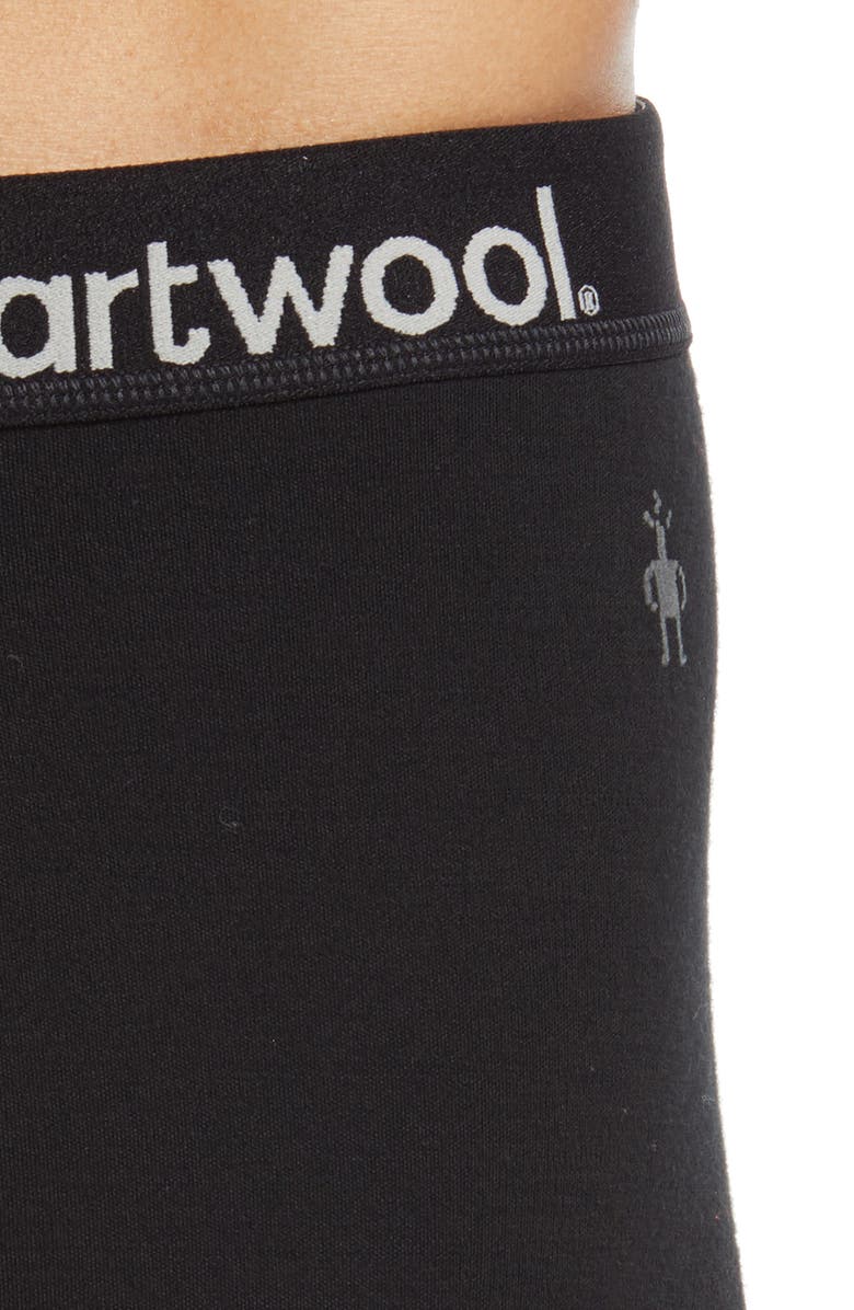 Smartwool 250 Merino Wool Baselayer Leggings, Alternate, color, Black