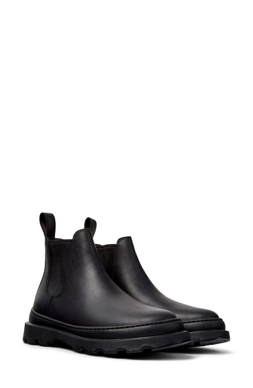 Camper Crazyhorse Chelsea Boot In Black