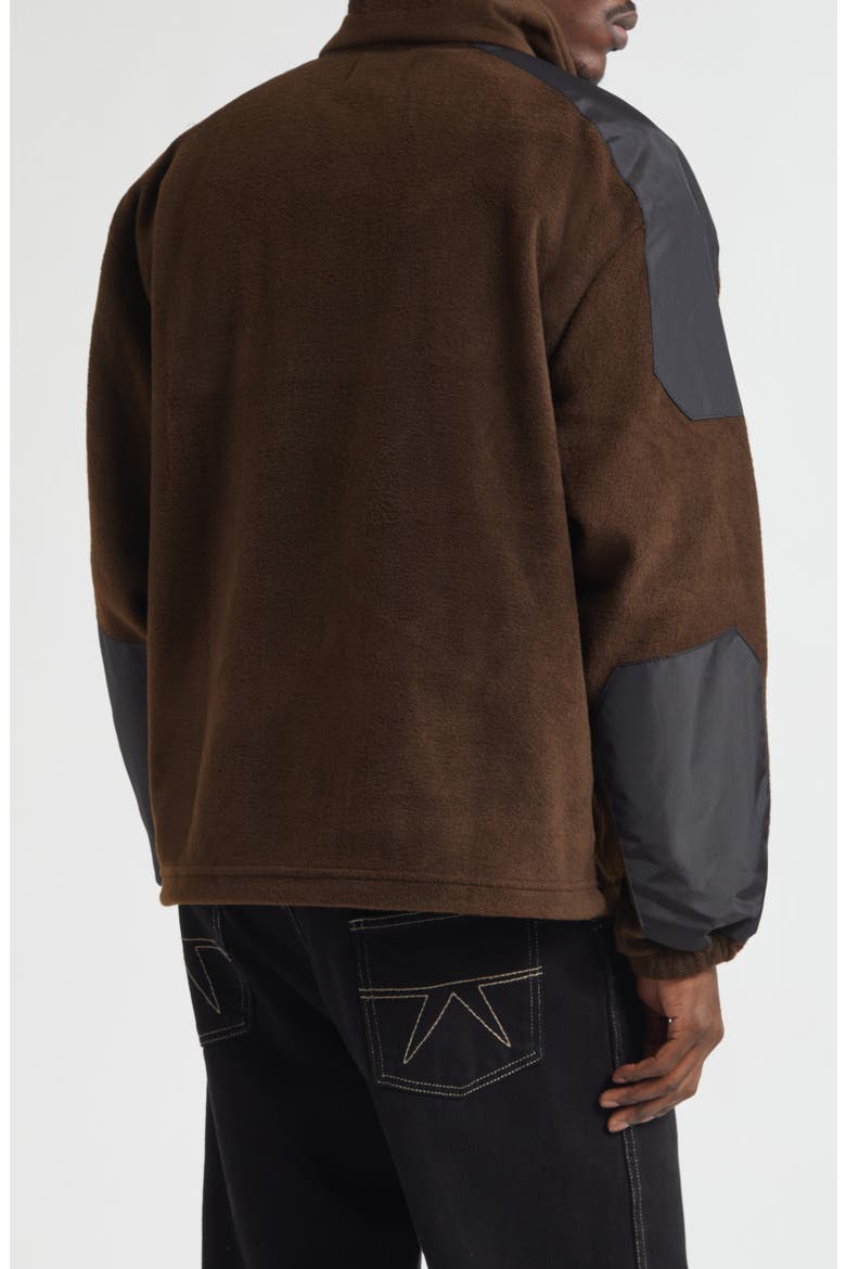 Basecamp Fleece Pullover, Alternate, color, BROWN