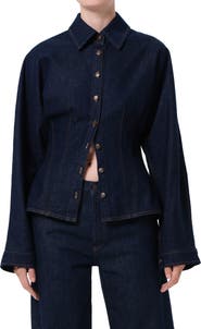 AGOLDE Devon Denim Button-Up Shirt