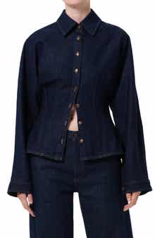 Devon Denim Button-Up Shirt