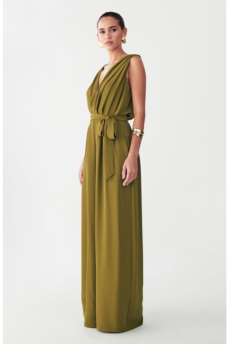 Alina Jumpsuit, Alternate, color, Olive Green