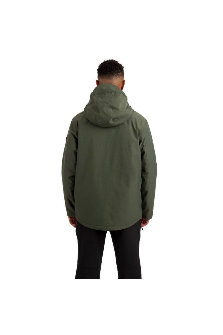 Discott Waterproof Jacket, Alternate, color, Ivy