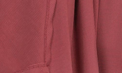 Matty M . Taylor Open Front Cardigan In Burgundy