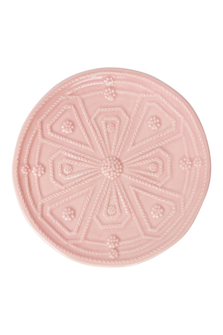 Jardins du Monde Set of 4 Side/Cocktail Plates, Alternate, color, BLUSH