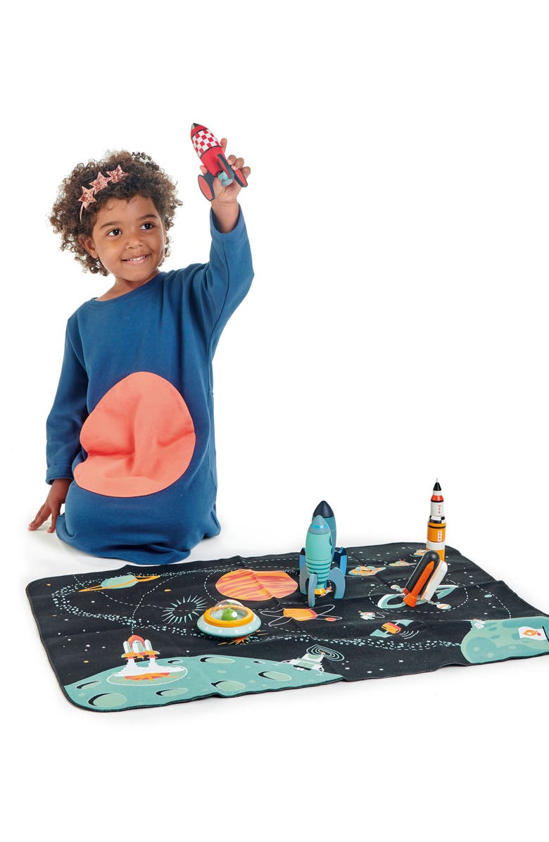 Tender Leaf Toys Rocket Construction Playset, Alternate, color, Multi