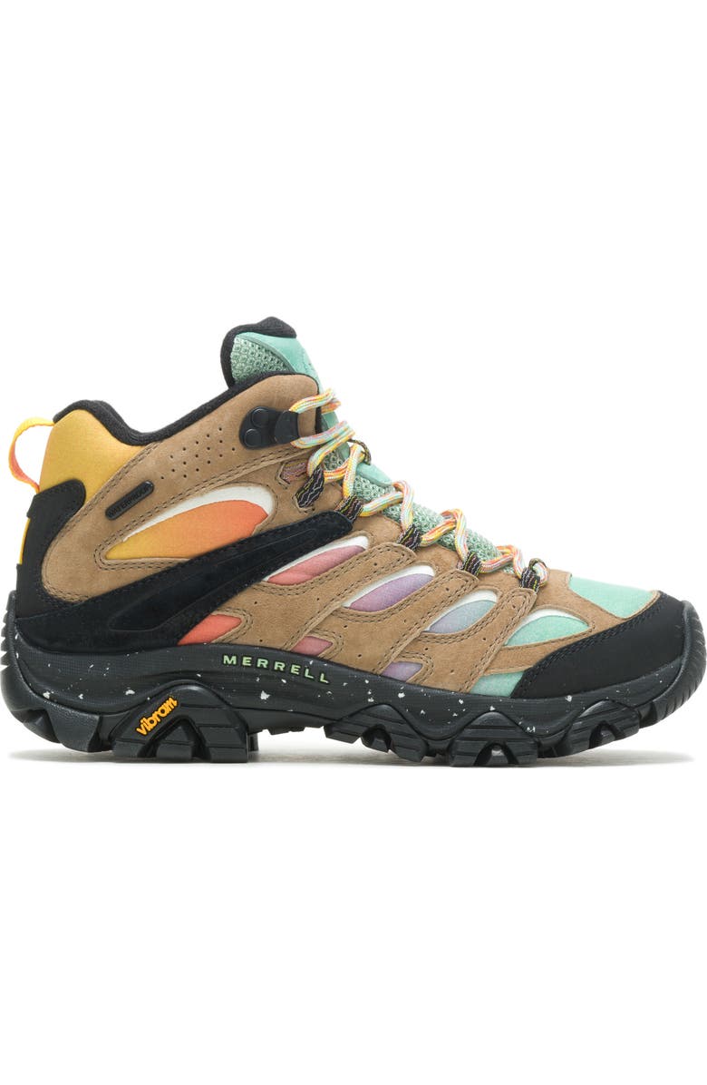 Merrell x Unlikely Hiker Moab 3 Waterproof Mid Hiking Boot, Alternate, color,