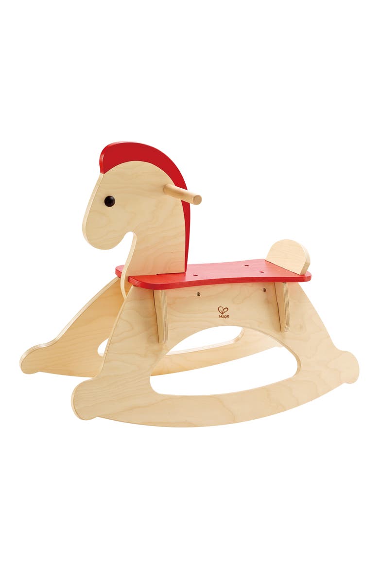 'Rock and Ride' Rocking Horse, Alternate, color, RED