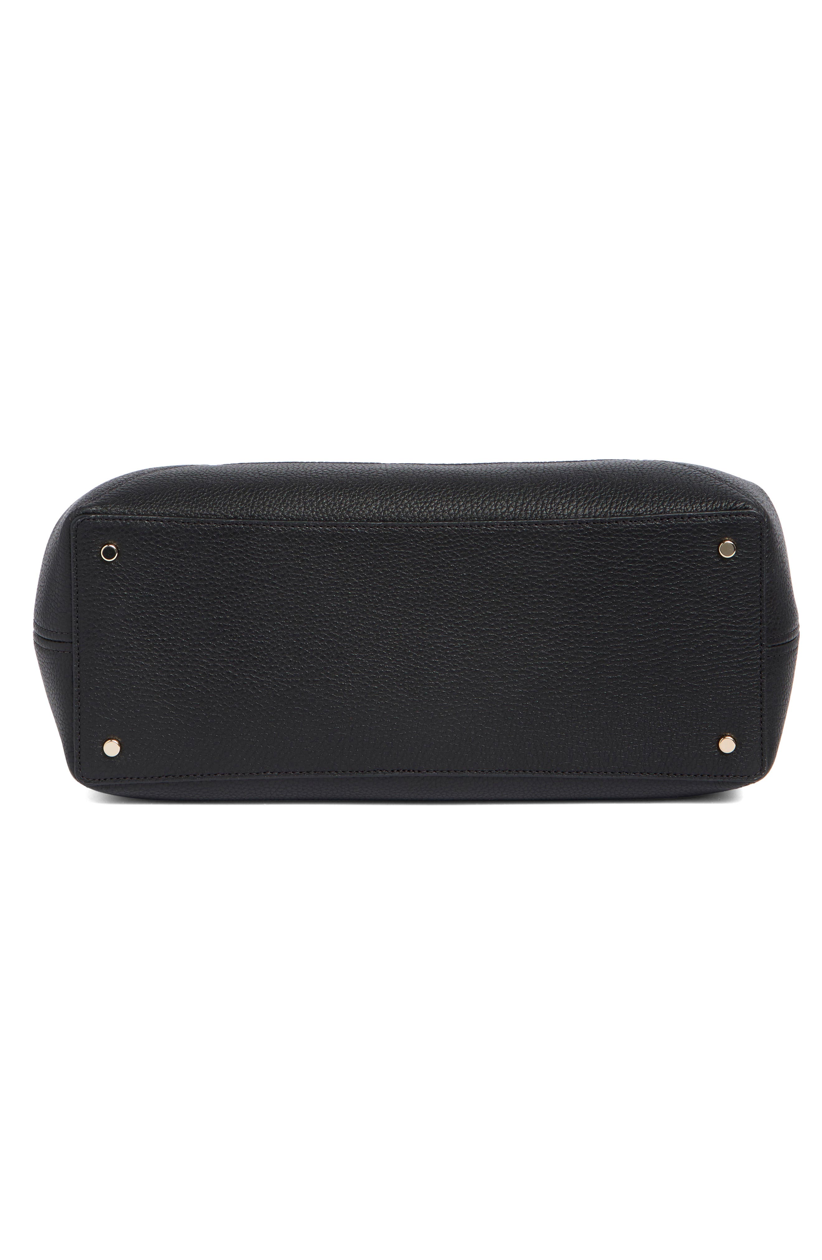 Kate Spade New York lena triple compartment shoulder bag, Alternate, color, Black