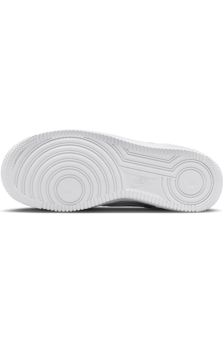 Nike Kids' Air Force 1 Low Basketball Sneaker, Alternate, color, White/ Black