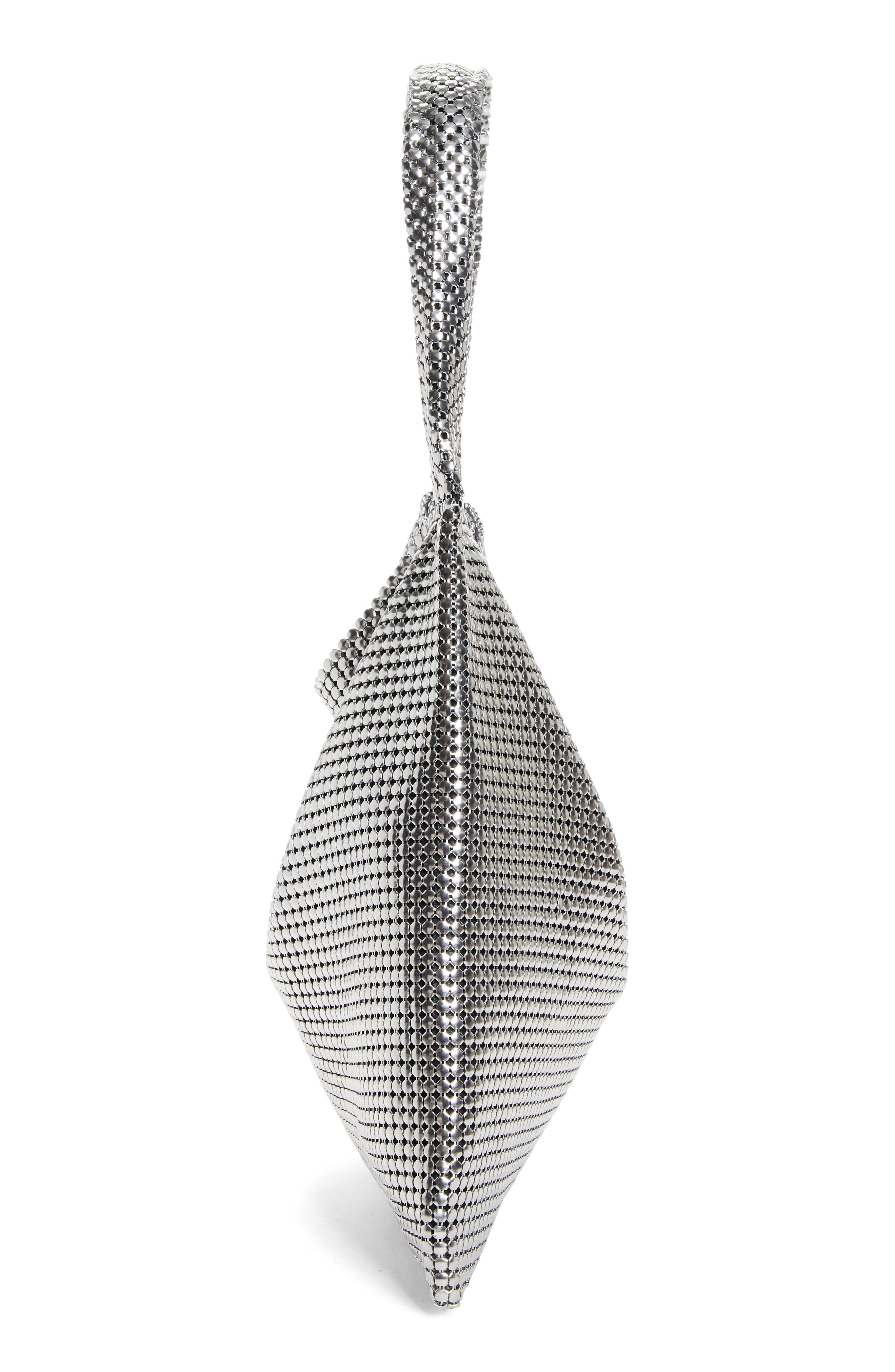 Rabanne Pixel Chain Mesh Tote, Alternate, color, 