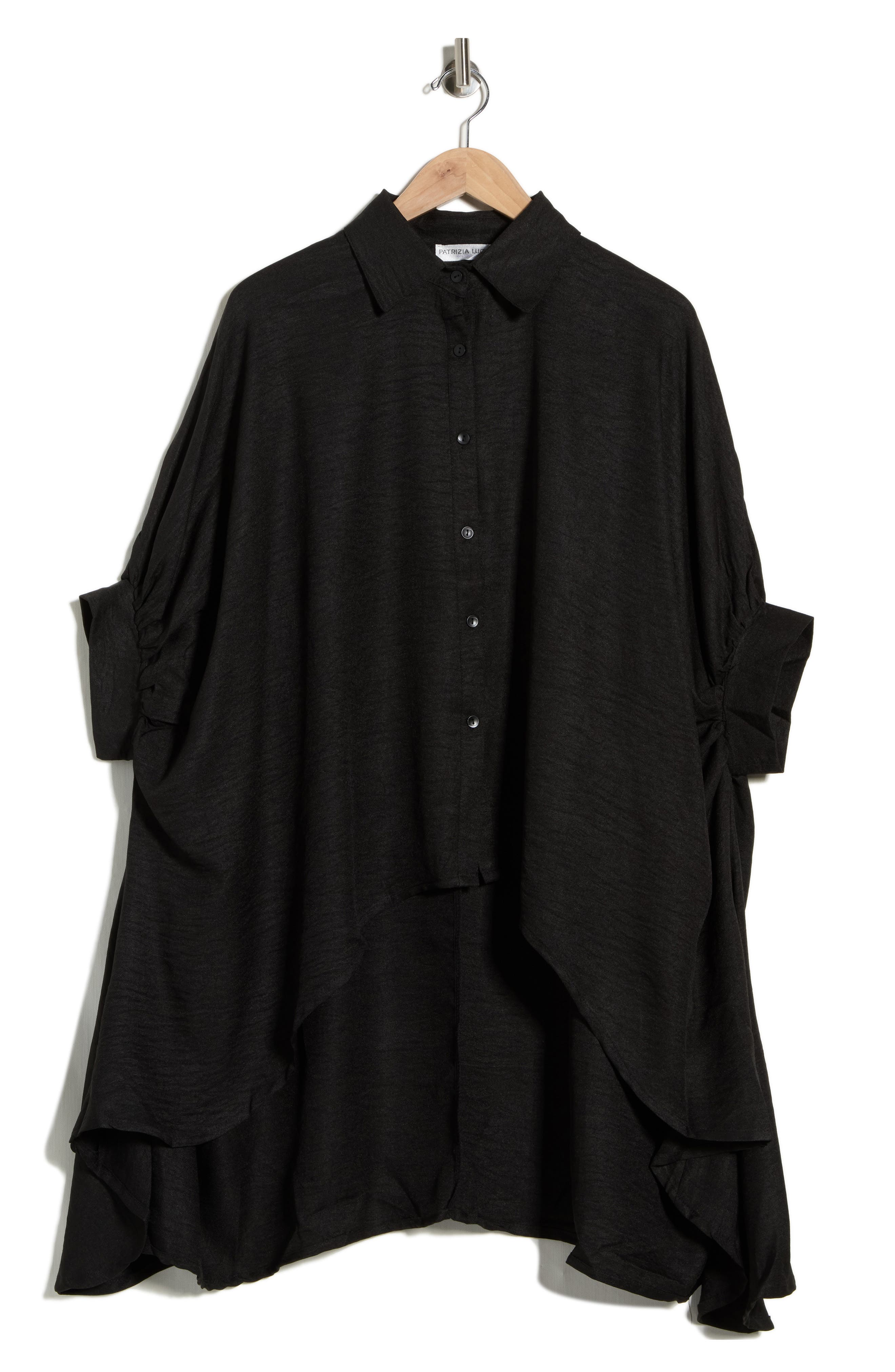 PATRIZIA LUCA Oversized Button-Up Top