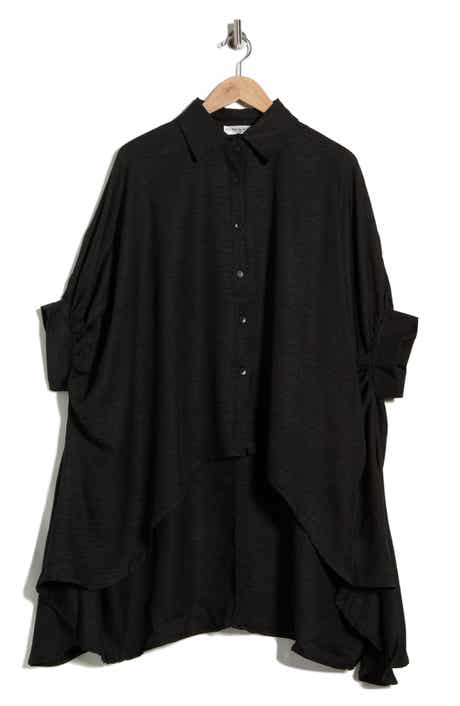 PATRIZIA LUCA Oversized Button-Up Top