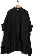 PATRIZIA LUCA Oversized Button-Up Top