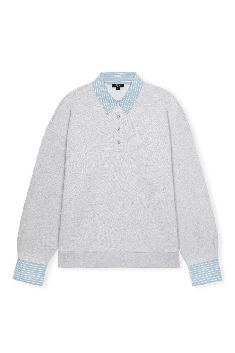 Zavier Cotton Sweatshirt, Alternate, color, HEATHER GREY
