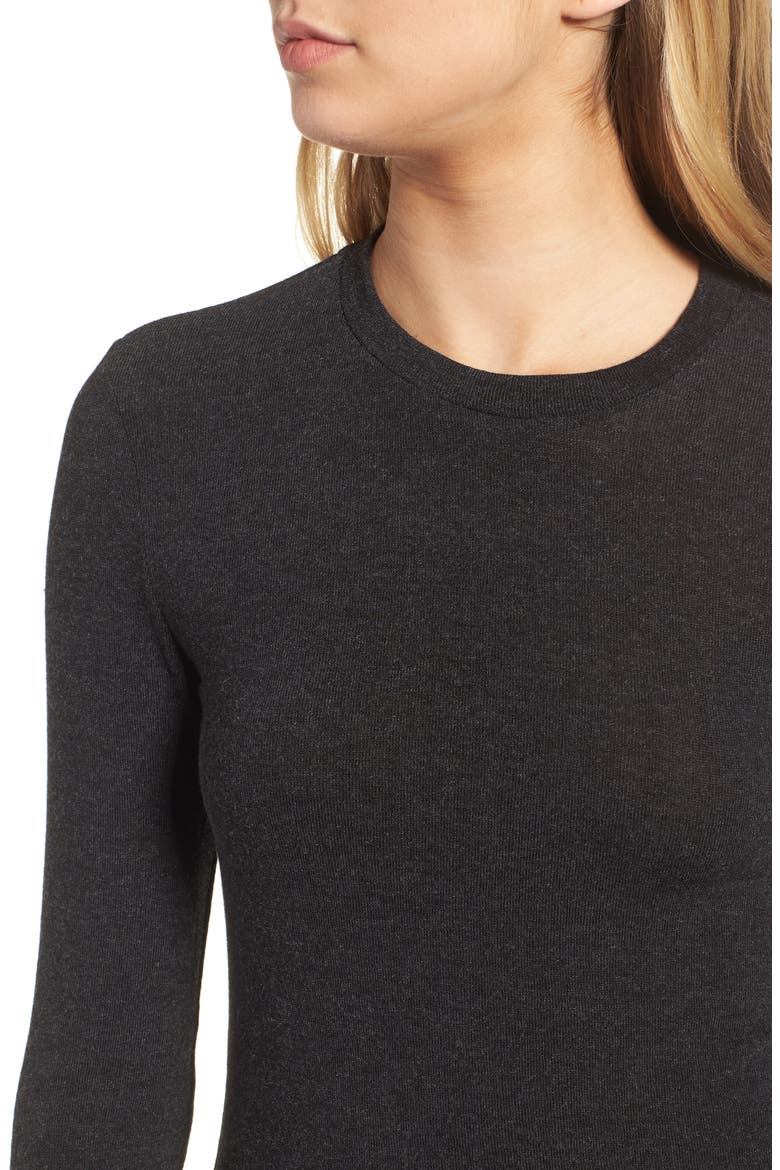 Long Sleeve Tee, Alternate, color, BLACK
