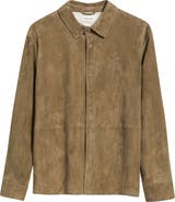FRAME Suede Shirt Jacket
