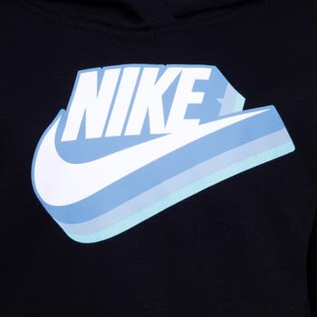 Kids' Swoosh Futura Graphic Print Hoodie