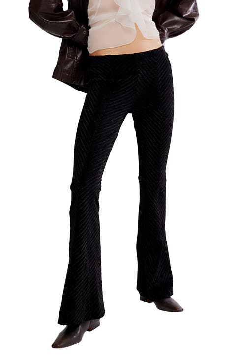 Penny Flare Velvet Pants