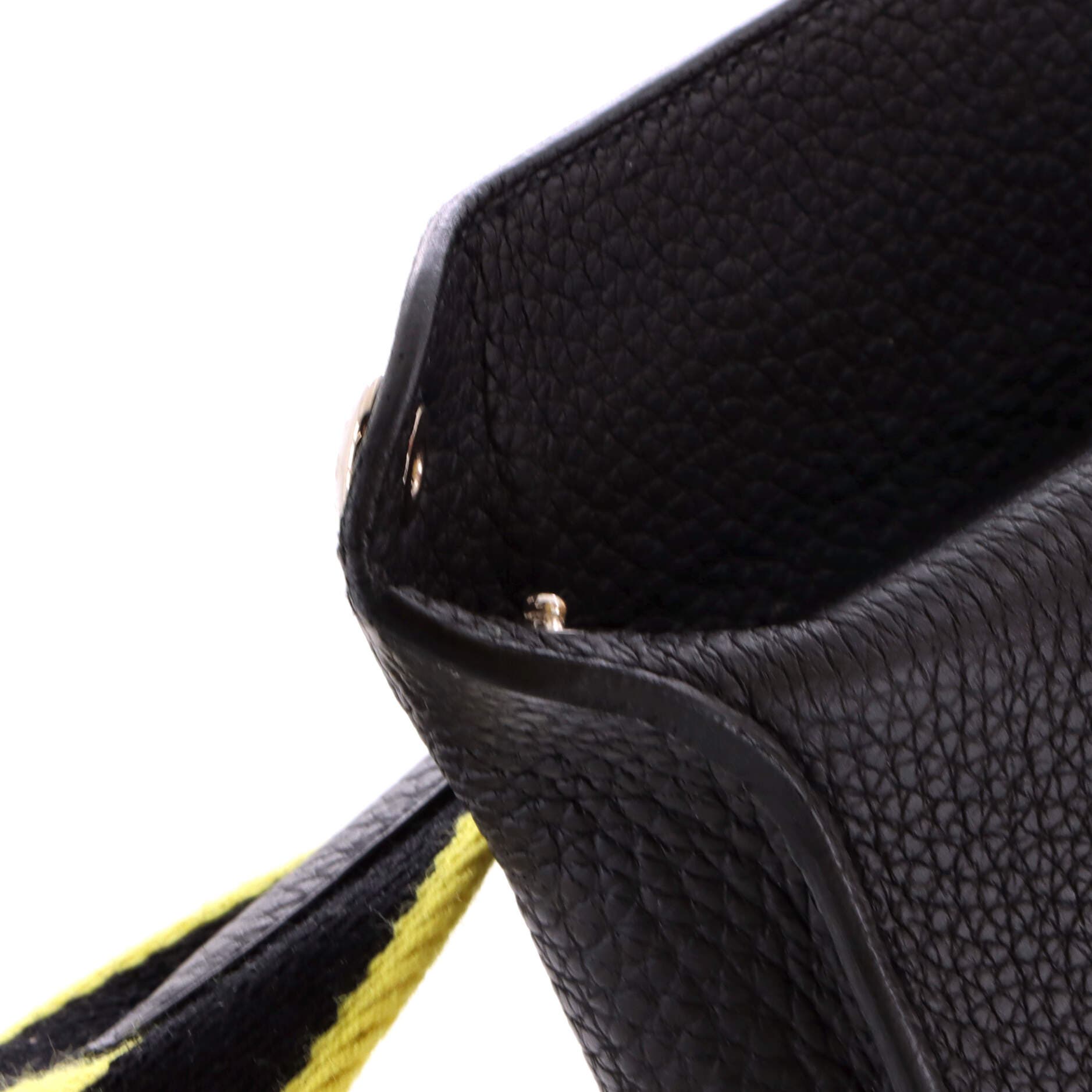 Pre-Owned Hermes Videpoches Bag Togo, Alternate, color, Noir
