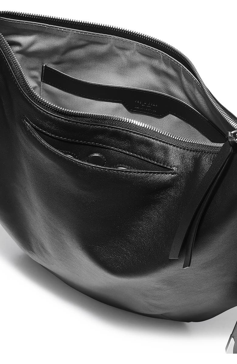 rag & bone Spire Leather Hobo Bag, Alternate, color,