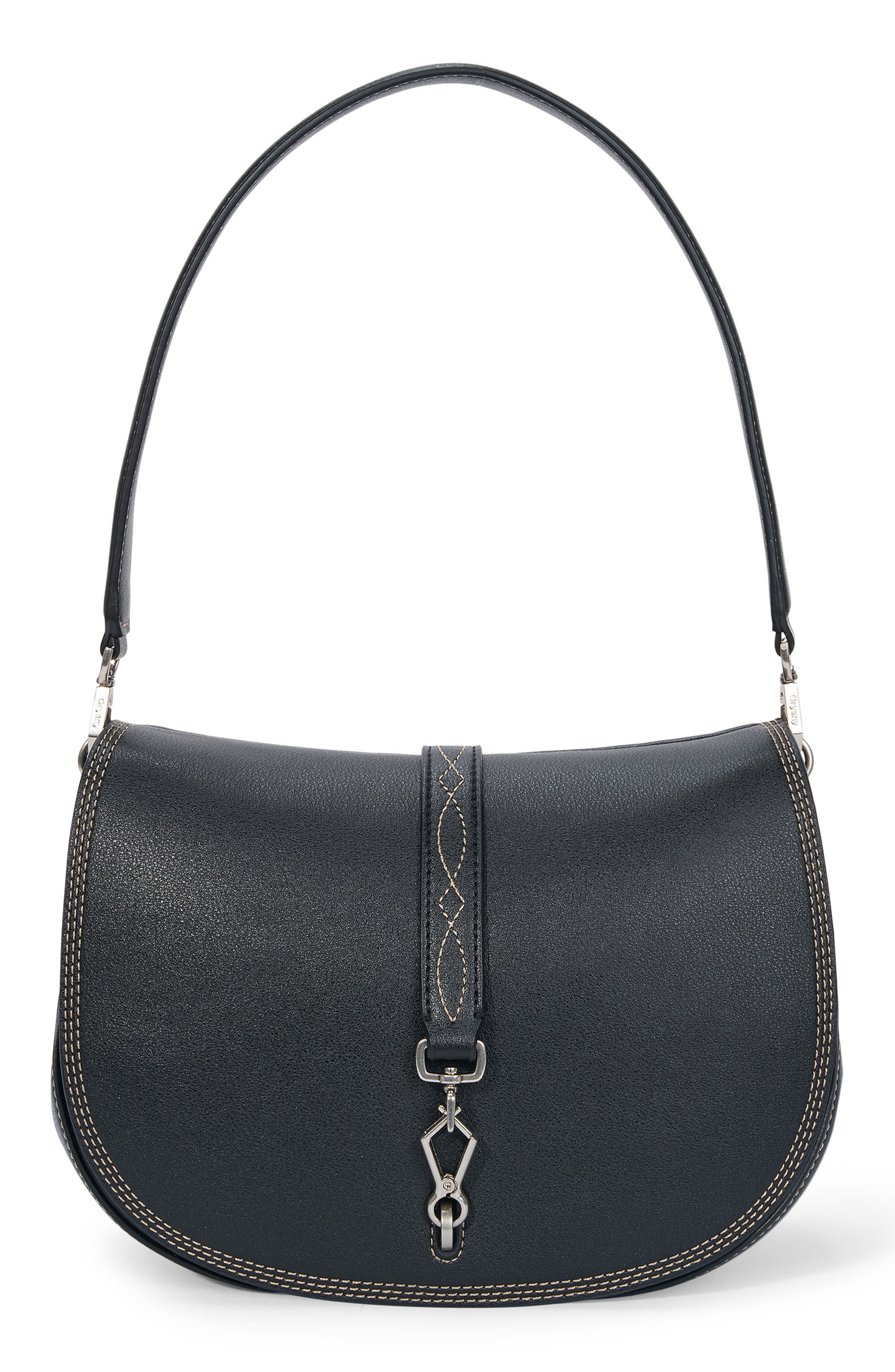 Oryany Western Stitch Saddle Crossbody Bag, Main, color, 