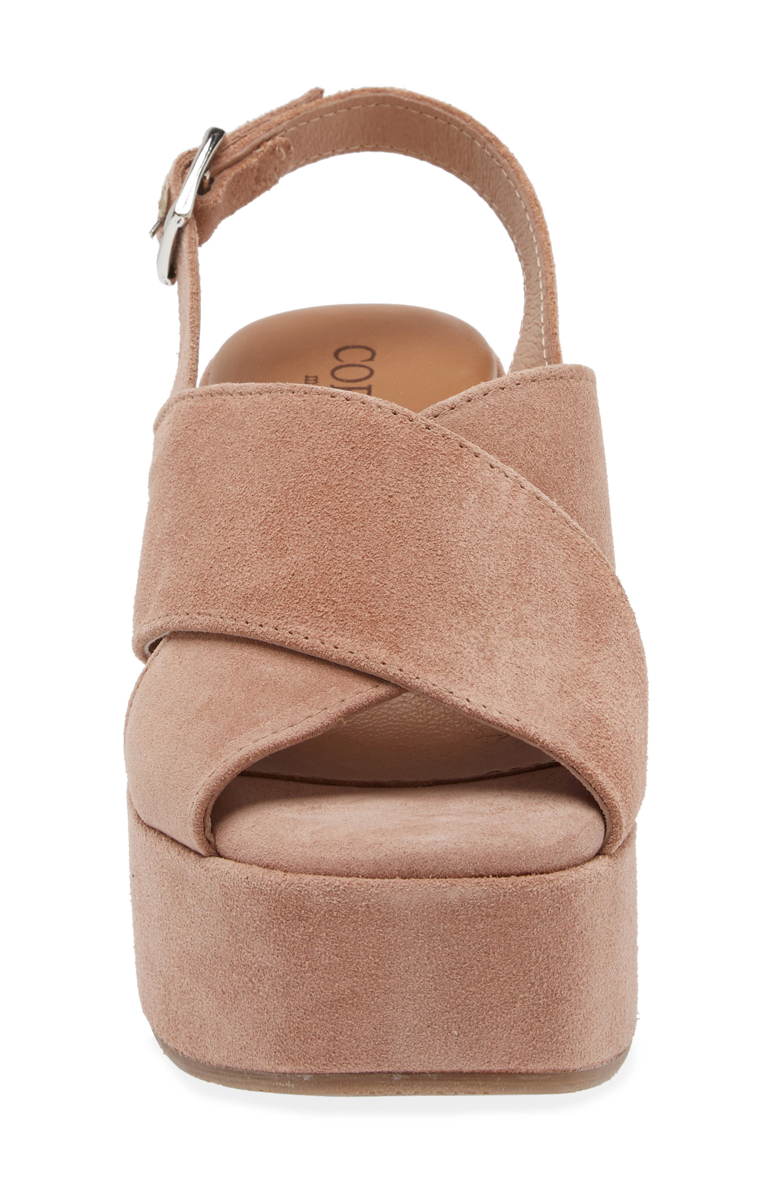 Cordani Joanna Slingback Platform Wedge Sandal, Alternate, color, Coccio