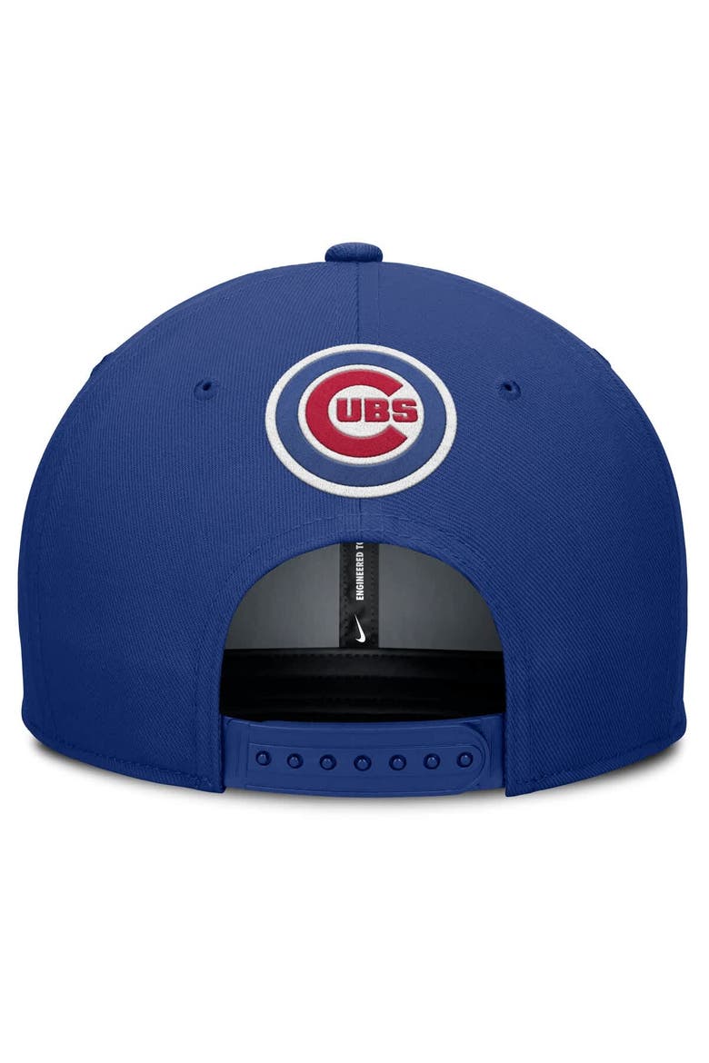 Men's Nike Gray/Royal Chicago Cubs Pro Performance Snapback Hat, Alternate, color, Gray