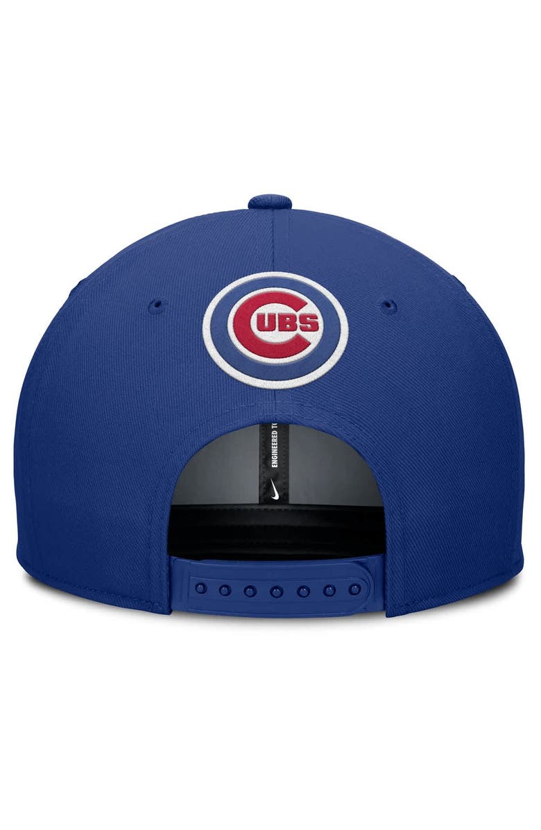 Nike Men's Nike Gray/Royal Chicago Cubs Pro Performance Snapback Hat, Alternate, color, Gray