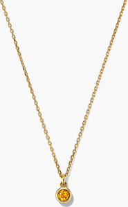 MEJURI Sia Birthstone Pendant Necklace