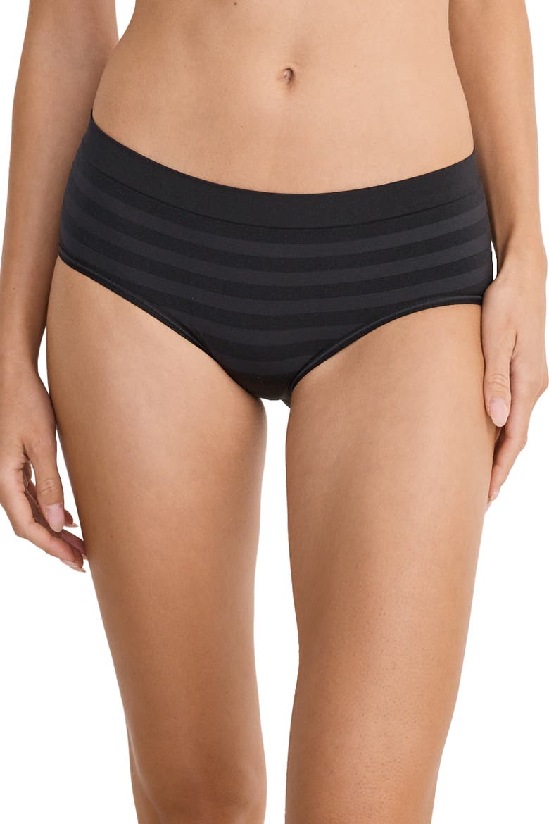 Women's Seamfree Hipster - 3 Pack, Alternate, color, Black Stripe