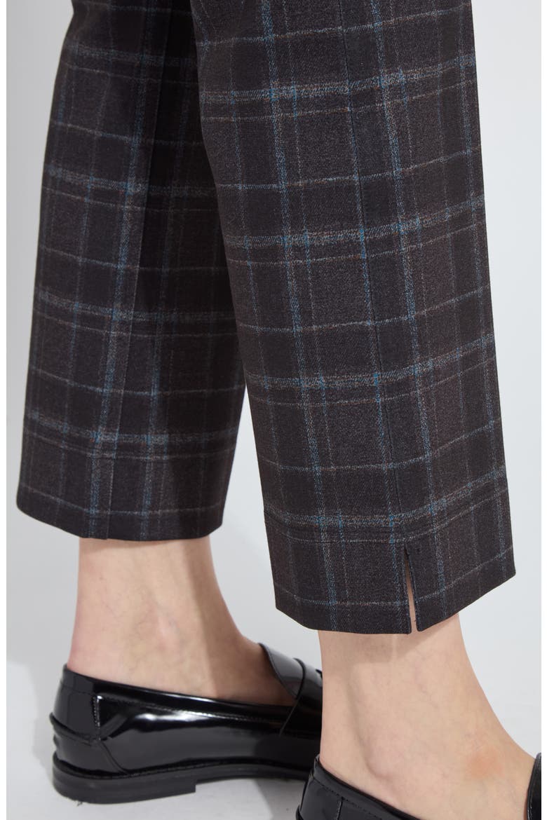 Plaid Baby Boot Ankle Pants, Alternate, color, BRISTOL PLAID