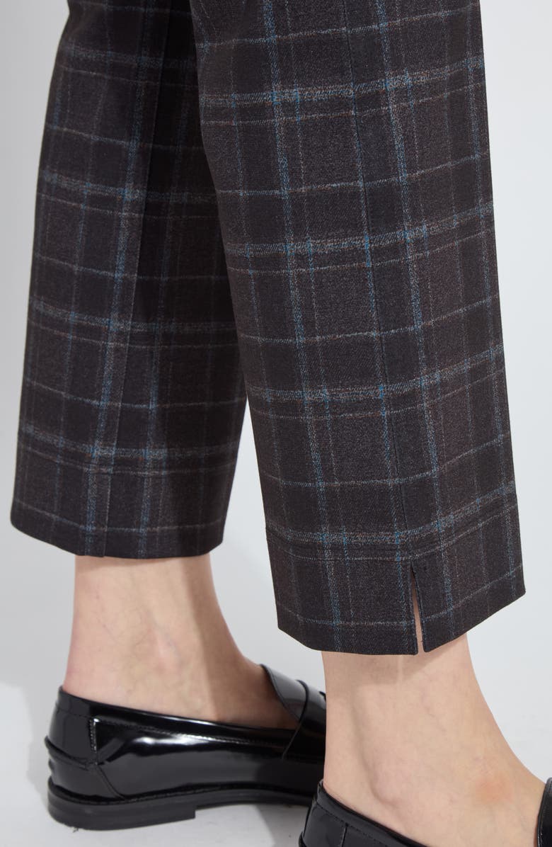 Lysse Plaid Baby Boot Ankle Pants, Alternate, color, Bristol Plaid