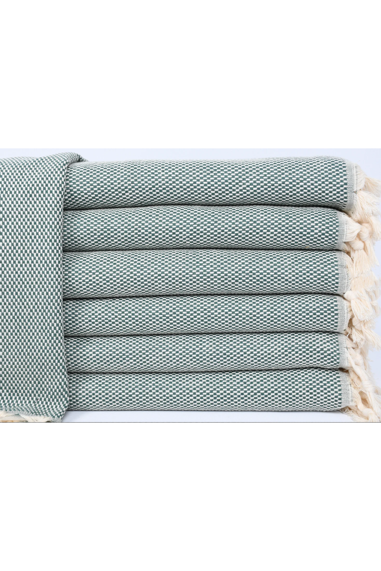 Forêt Hand/Kitchen Towel, Alternate, color, Green