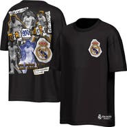 Outerstuff Men's Outerstuff  Black Real Madrid Oversized Ransom T-Shirt