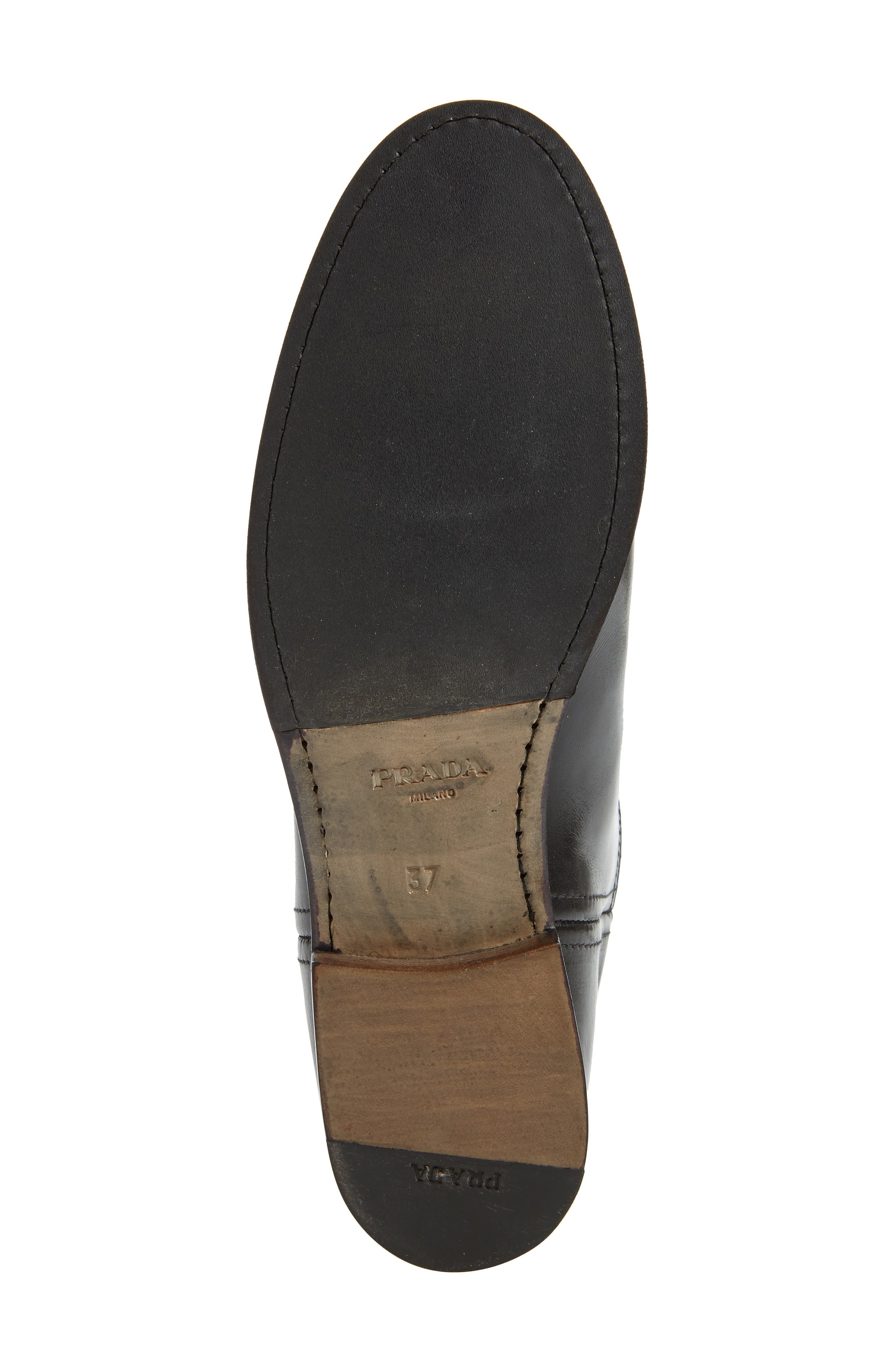 Prada Knee High Riding Boot, Alternate, color, 