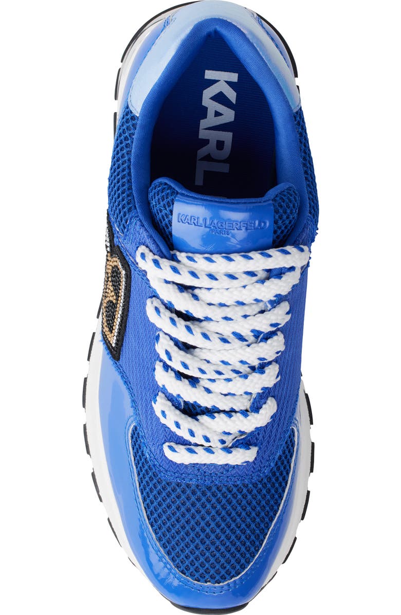 KARL LAGERFELD PARIS Mayu Sneaker, Alternate, color, Electric Indigo