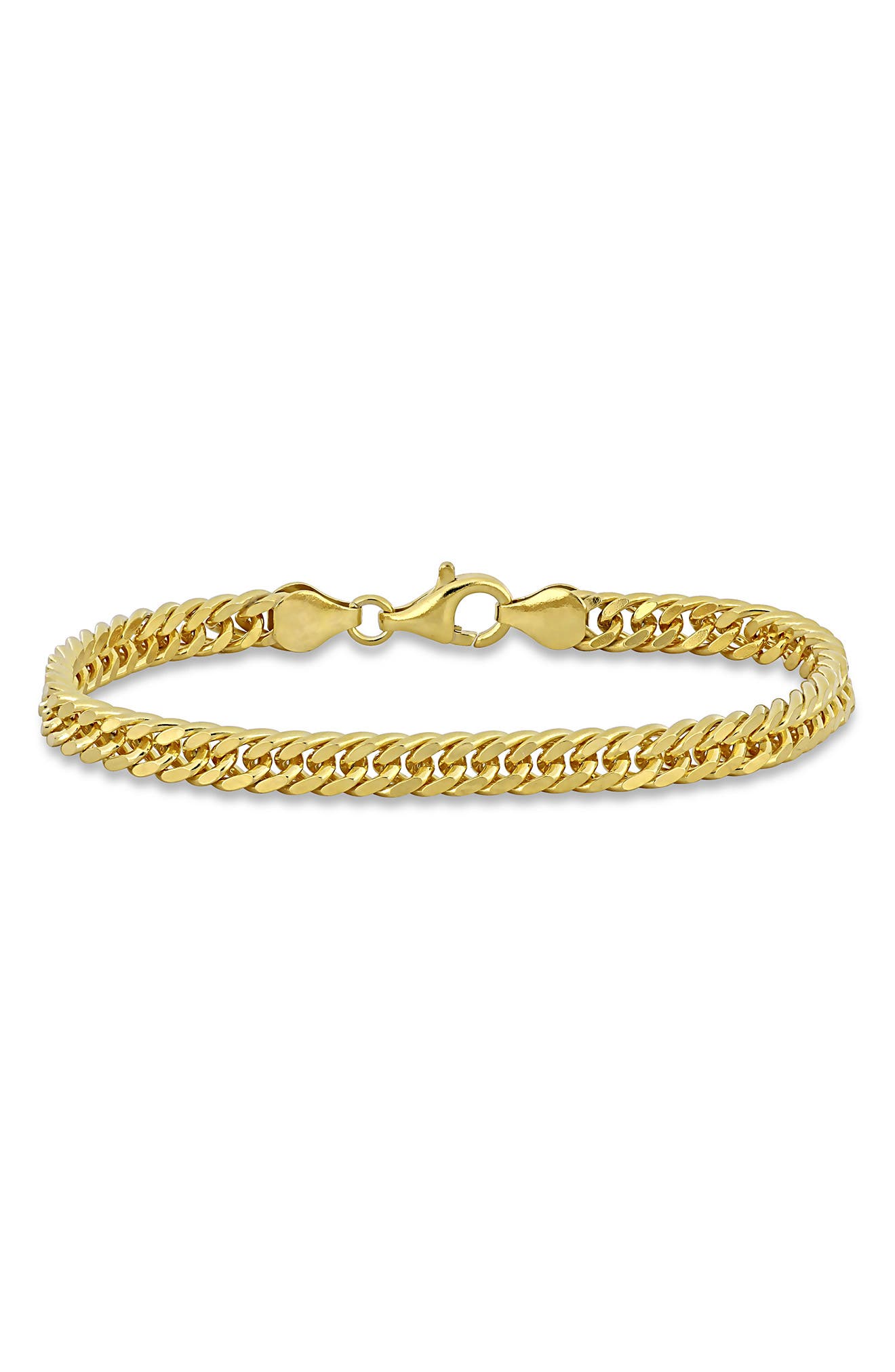 DELMAR Double Curb Link Bracelet