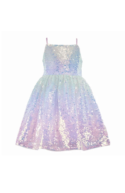 Sequin Ombre Sparkle Tank Dress