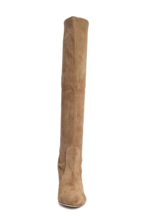 Stuart Weitzman Yuliana Knee High Slouch Boot In Brown