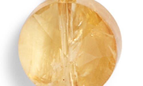 Nashelle Gwyneth Semiprecious Toggle Necklace In Gold
