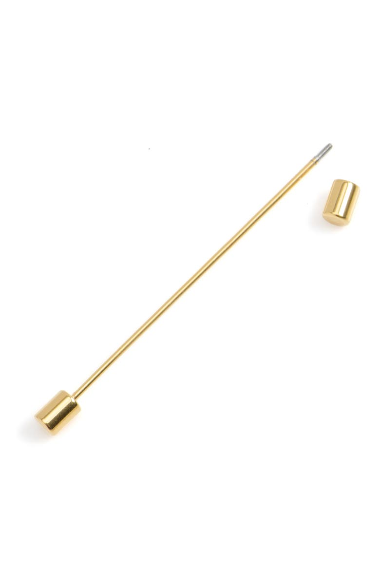 Goldtone Stainless Steel Collarbar, Alternate, color, GOLD